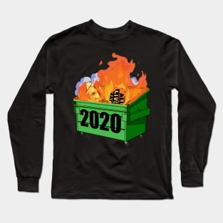 Dumpster Fire 2020 Worst Yeat Ever Long Sleeve T-Shirt